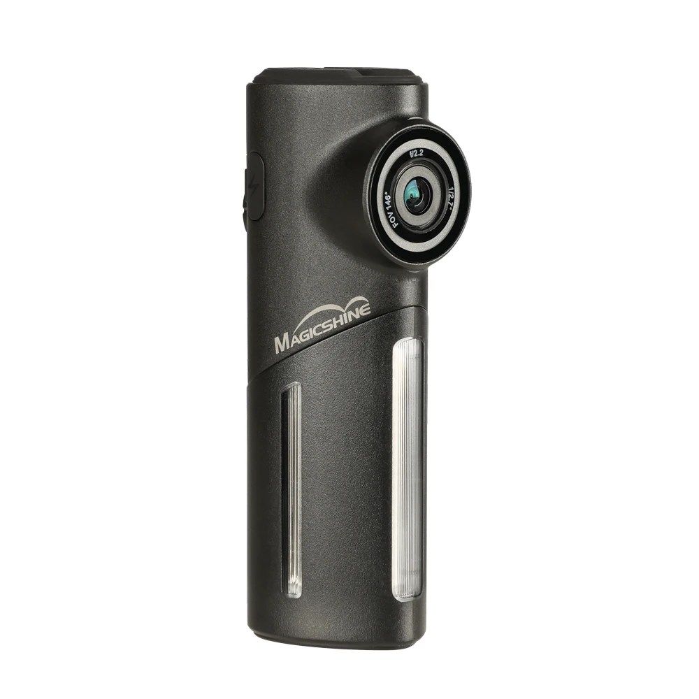 SEEMEE DV 카메라 미등, USB-C 충전식 자전거 후방 조명, 도로 도시용 최대 110시간 런타임의 3400mAh 배터리