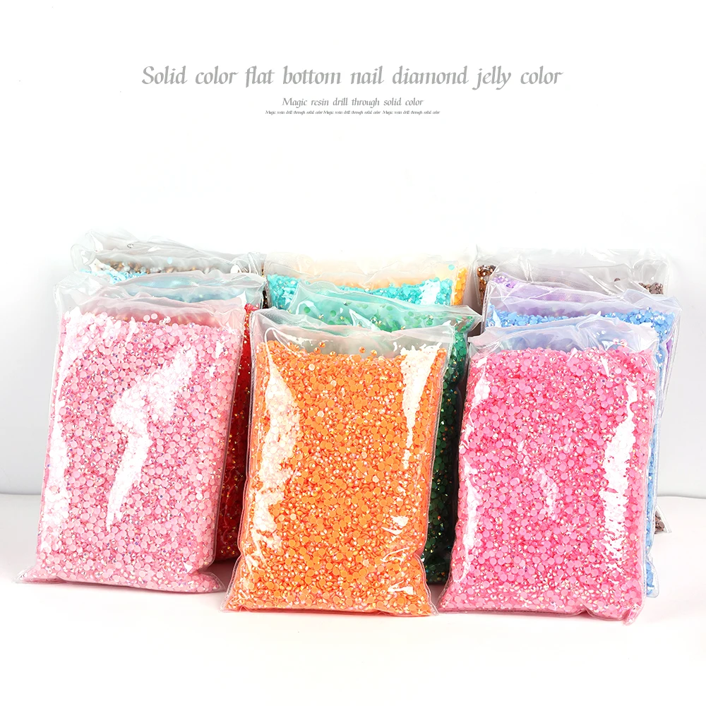 대량 도매 젤리 컬러 AB 투명 AB 2mm,3mm,4mm,5mm,6mm 패싯 플랫백 수지 라인스톤 네일 아트 의류 장식 title=대량 도매 젤리 컬러 AB 투명 AB 2mm,3mm,4mm,5mm,6mm 패싯 플랫백 수지 라인스톤 네일 아트 의류 장식 
