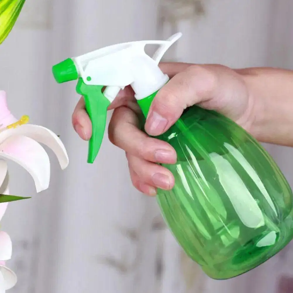500ml 물 스프레이 병 정원 식물 꽃 물뿌리개 가정용 관개 꽃 캔 분무기 용품 원예 T6i8