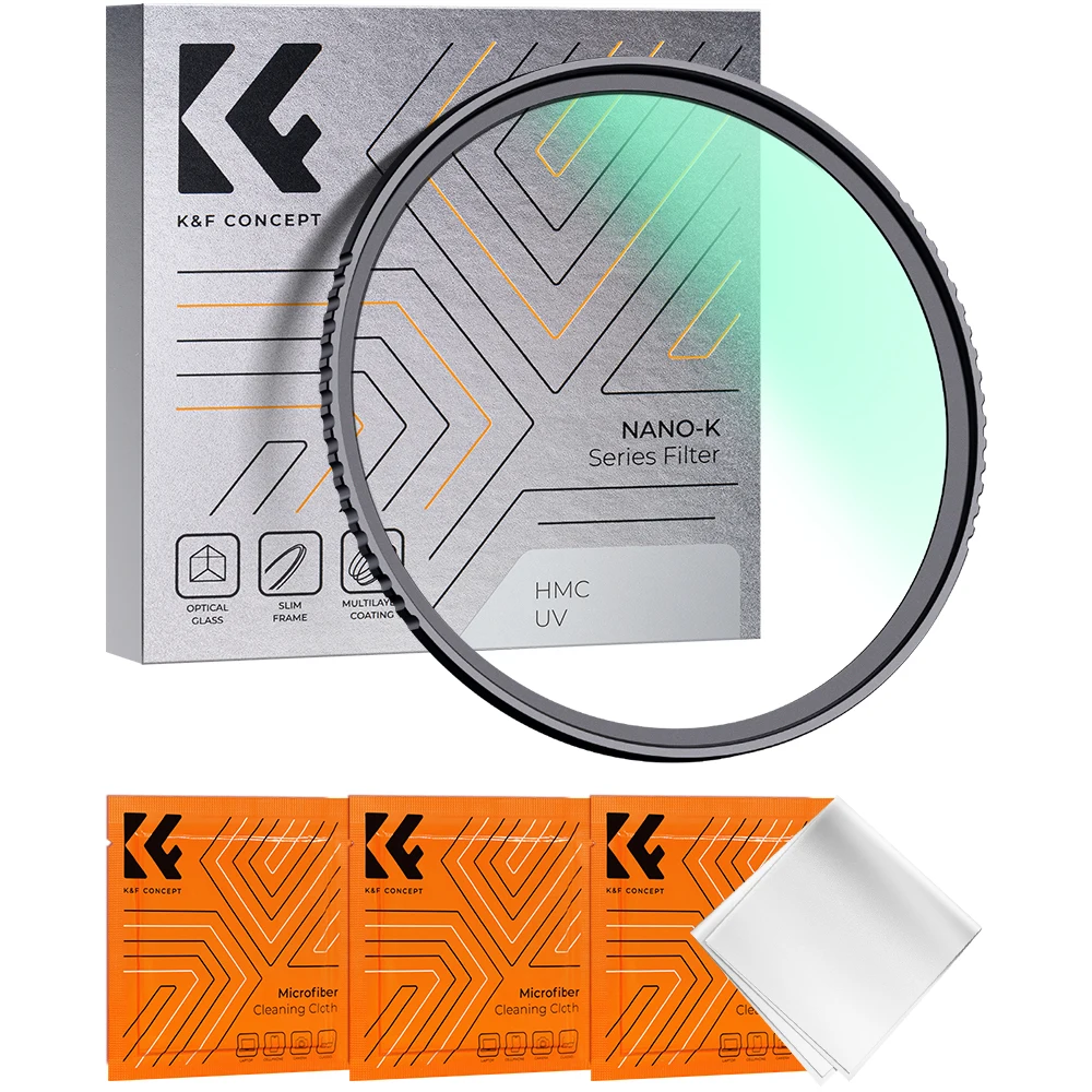 K&F Concept 37-86mm UV 필터 렌즈 광학(카메라 렌즈용 멀티 코팅 보호 기능 포함) 49mm 52mm 55mm 58mm 62mm 67mm 77mm 82mm title=K&F Concept 37-86mm UV 필터 렌즈 광학(카메라 렌즈용 멀티 코팅 보호 기능 포함) 49mm 52mm 55mm 58mm 62mm 67mm 77mm 82mm 