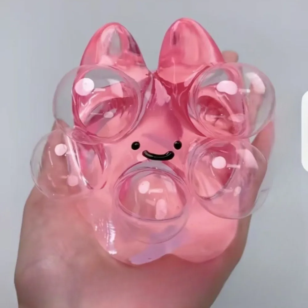 Squishy Bubble Pop Fidget 장난감, Squeeze 감각 공 및 문어 포퍼, 성인용 항불안 장난감 어린이, ASMR 재미있는 파티 선물