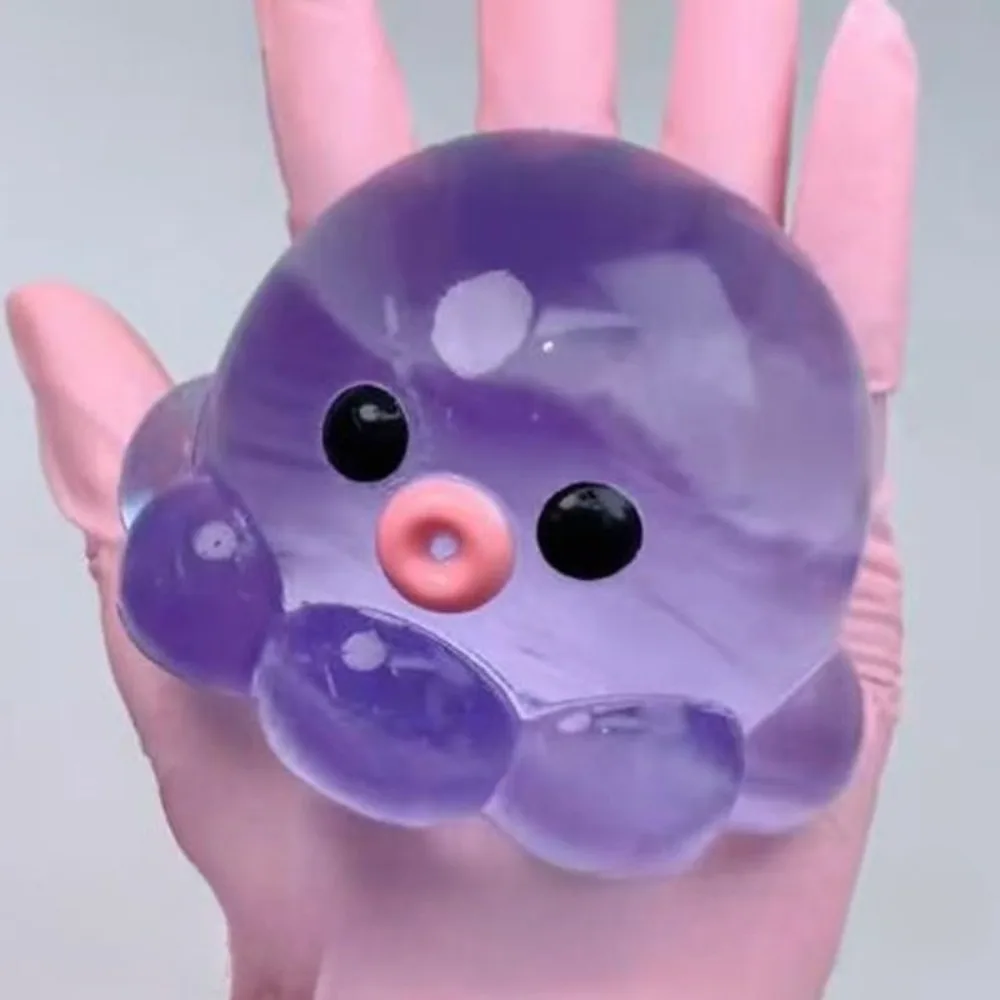 Squishy Bubble Pop Fidget 장난감, Squeeze 감각 공 및 문어 포퍼, 성인용 항불안 장난감 어린이, ASMR 재미있는 파티 선물