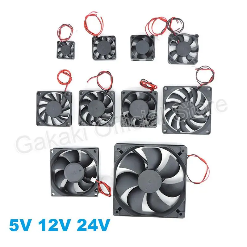 4010 12025 8010 30mm dc 5V 12V 24V 냉각 팬 브러시리스 모터 케이스 조용한 40MM 50MM 60MM 70MM 80MM 90MM 120MM 3D 인쇄용 2PIN title=4010 12025 8010 30mm dc 5V 12V 24V 냉각 팬 브러시리스 모터 케이스 조용한 40MM 50MM 60MM 70MM 80MM 90MM 120MM 3D 인쇄용 2PIN 