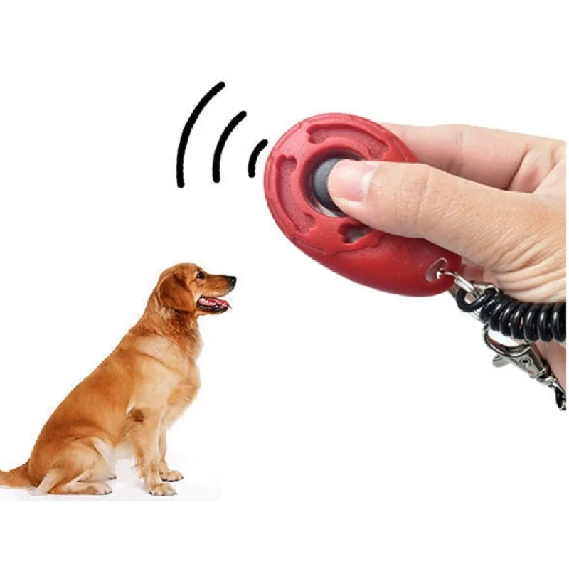 개 훈련 클리커 애완 동물 고양이 개 클릭 트레이너, 다양한 스타일 보조, 조정 가능한 손목 스트랩 사운드 키 체인 개 퇴치기, 애완 동물 제품