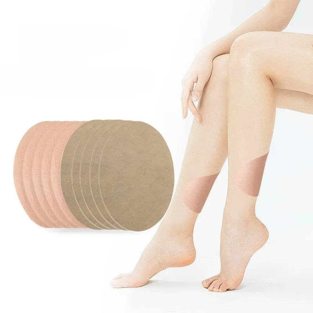 10Pcs Anti-Chafing 허벅지 패드 부직포 자체 접착 마찰 방지 허벅지 스티커 남성 여성을위한 방수 및 통기성