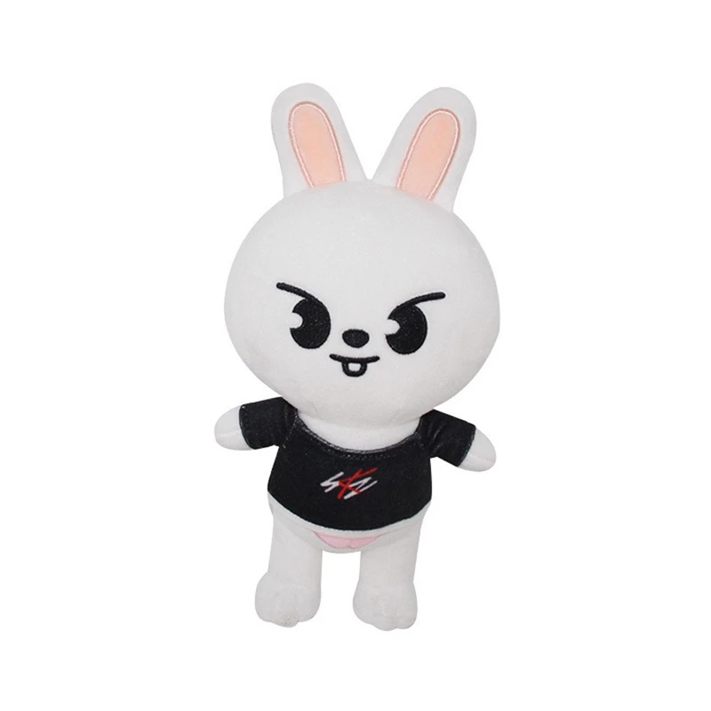 Skzoo 플러시 장난감 20cm 길 잃은 아이 플러시 늑대 찬 만화 박제 동물 플러시 인형 어린이를위한 귀여운 동반자 성인 팬 선물