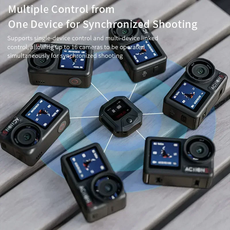 DJI Action 4 스포츠 카메라 액세서리용 Action 5 Pro GPS 블루투스 리모컨 25M 무선 리모컨 손목시계
