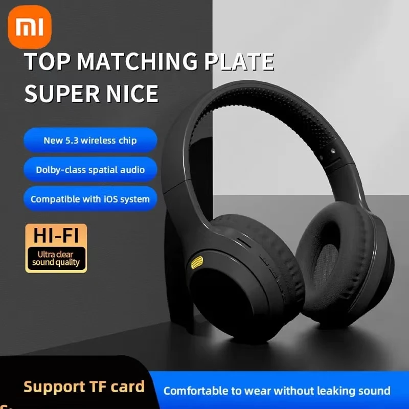 Xiaomi 5W 무선 헤드폰 Bluetooth5.3 이어폰 접이식 이어 버드 40mm 드라이버 게임 음악 오버 이어 스테레오 헤드셋 (마이크 포함) title=Xiaomi 5W 무선 헤드폰 Bluetooth5.3 이어폰 접이식 이어 버드 40mm 드라이버 게임 음악 오버 이어 스테레오 헤드셋 (마이크 포함) 