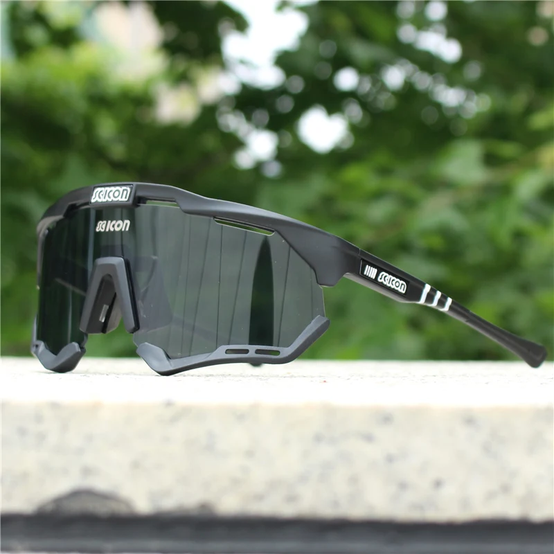 SCICON 사이클링 안경 UV400 야외 스포츠 선글라스 남자 MTB 사이클링 고글 여성 도로 자전거 안경