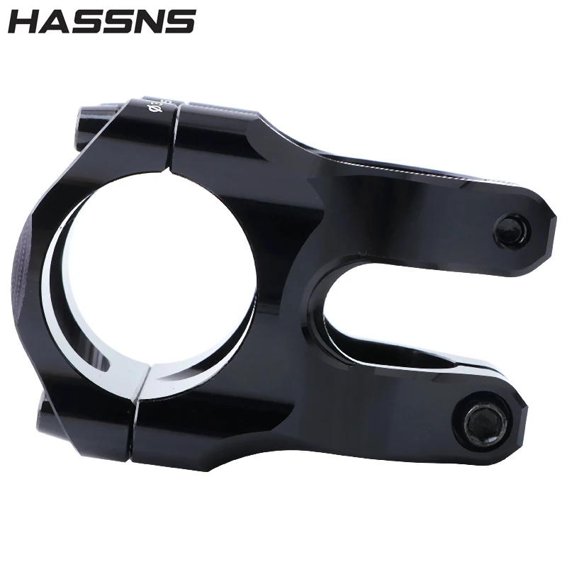 HASSNS HA31 산악 자전거 줄기 35mm 도로 자전거 짧은 전원 Mtb 전원 줄기 막대 핸들 바 테이블 조정 가능한 라이저 31 8 사이클링