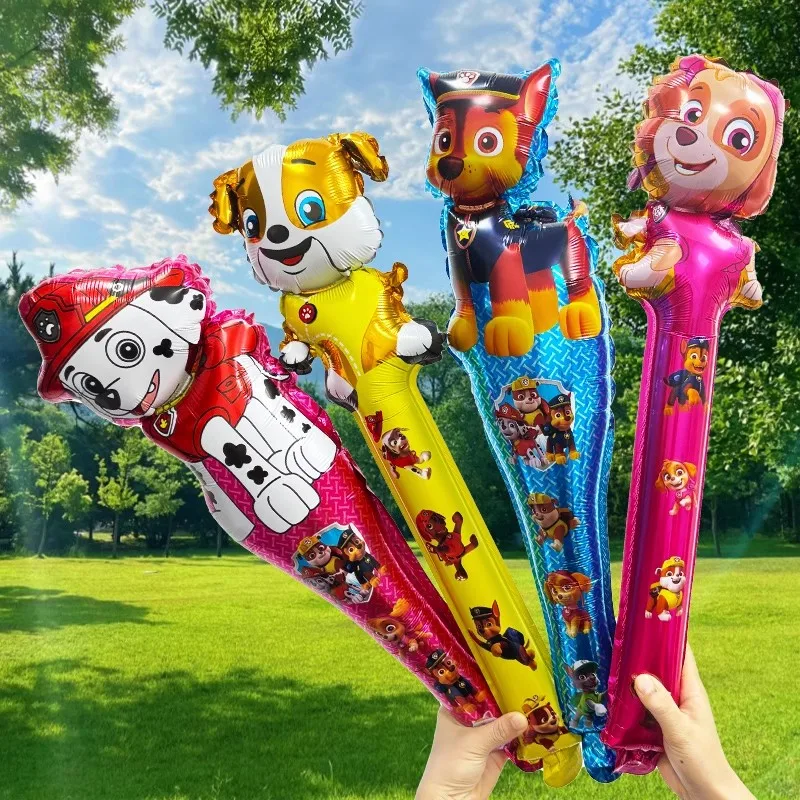 16Pcs 발 순찰 핸드 스틱 호일 풍선 Globals 만화 개 스트립 공 Sids 소년 생일 파티 풍선 장난감 선물 title=16Pcs 발 순찰 핸드 스틱 호일 풍선 Globals 만화 개 스트립 공 Sids 소년 생일 파티 풍선 장난감 선물 