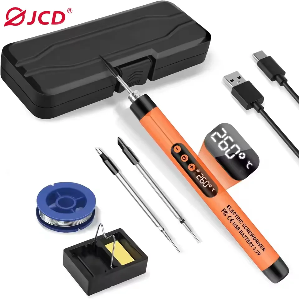 무선 USB 디지털 납땜 인두 온도 조절 가능 300-450 ℃   Type-C 1000mAh 배터리 지능형 납땜 용접 철 도구 title=무선 USB 디지털 납땜 인두 온도 조절 가능 300-450 ℃   Type-C 1000mAh 배터리 지능형 납땜 용접 철 도구 