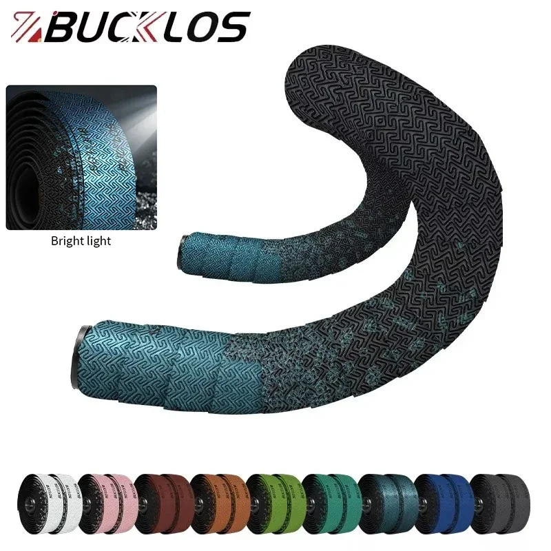 BUCKLOS 자전거 핸들 바 테이프 충격 방지 사이클링 도로 자전거 테이프 미끄럼 방지 레이싱 소프트 PU EVA 핸들 바 벨트 벤트 바 랩 title=BUCKLOS 자전거 핸들 바 테이프 충격 방지 사이클링 도로 자전거 테이프 미끄럼 방지 레이싱 소프트 PU EVA 핸들 바 벨트 벤트 바 랩 