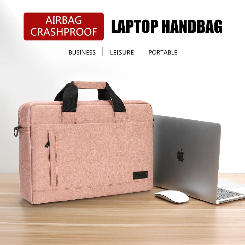 노트북 가방 슬리브 케이스 숄더 핸드백 M1 M2 14 15 15.6 17 인치 Macbook Air Pro 13.3 Huawei Asus Dell 노트북 서류 가방