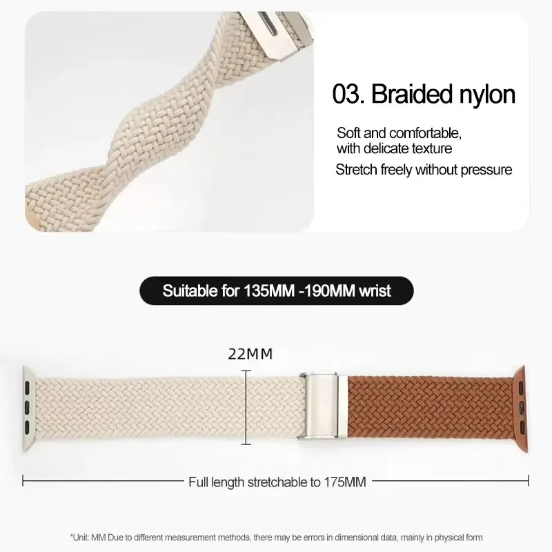 애플 워치 밴드용 브레이디드 스트랩 49mm 40mm 44mm 45mm 41mm 46mm 42mm 45mm 브레이슬릿 아이워치 울트라 시리즈 11 10 9 7 8 6 5 SE 밴드