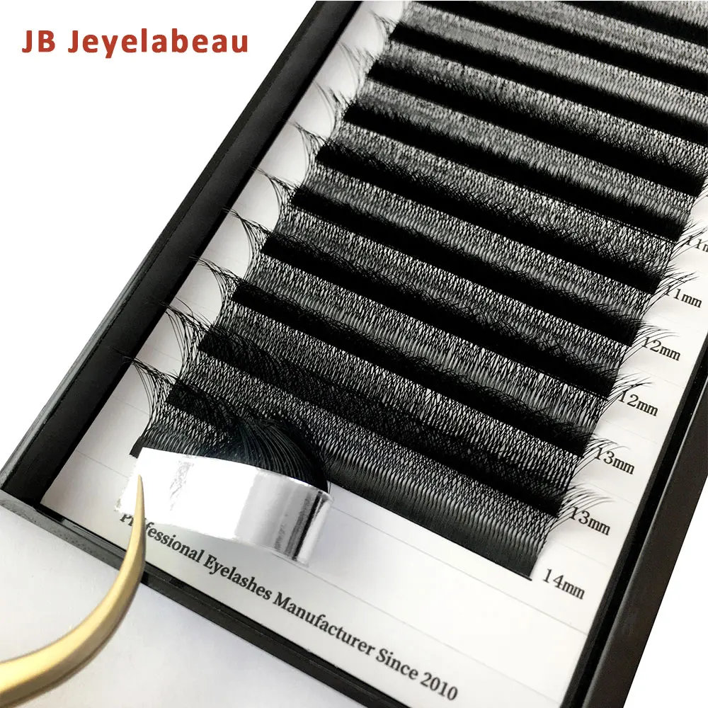 JB Jeyelabeau 3D 4D 5D W 가짜 속눈썹 자연스럽게 컬링 속눈썹 연장 미리 만들어진 볼륨 팬 속눈썹 가짜 속눈썹 6D W 섬모