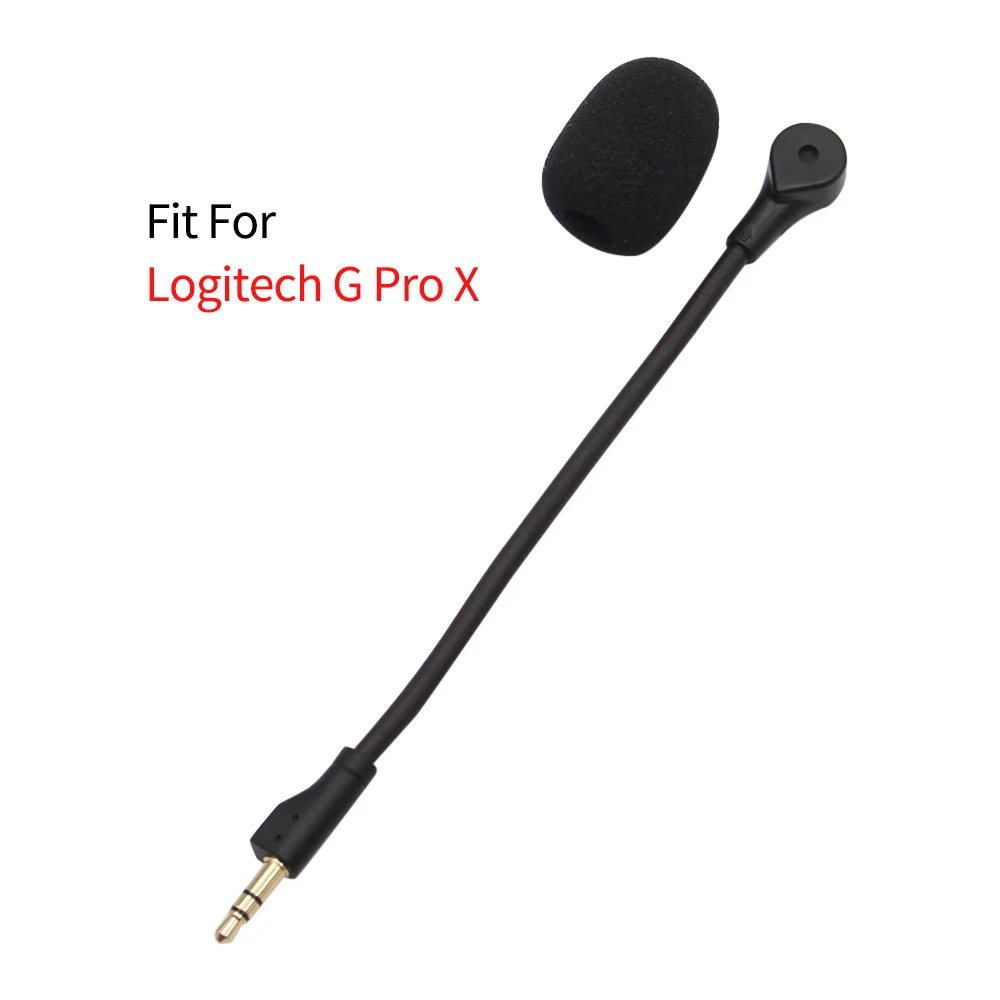 Logitech G Pro X 헤드폰용 교체용 3.5mm 마이크 Steelseies 헤드폰용 E-스포츠 게임 헤드셋 마이크