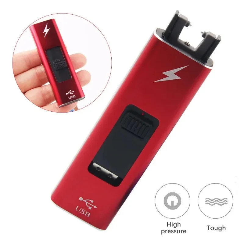 새로운 뜨거운 판매 플라즈마 USB 충전 방풍 펄스 아크 라이터 야외 Flameless 촛불 주방 바베큐 라이터 남자 선물 title=새로운 뜨거운 판매 플라즈마 USB 충전 방풍 펄스 아크 라이터 야외 Flameless 촛불 주방 바베큐 라이터 남자 선물 
