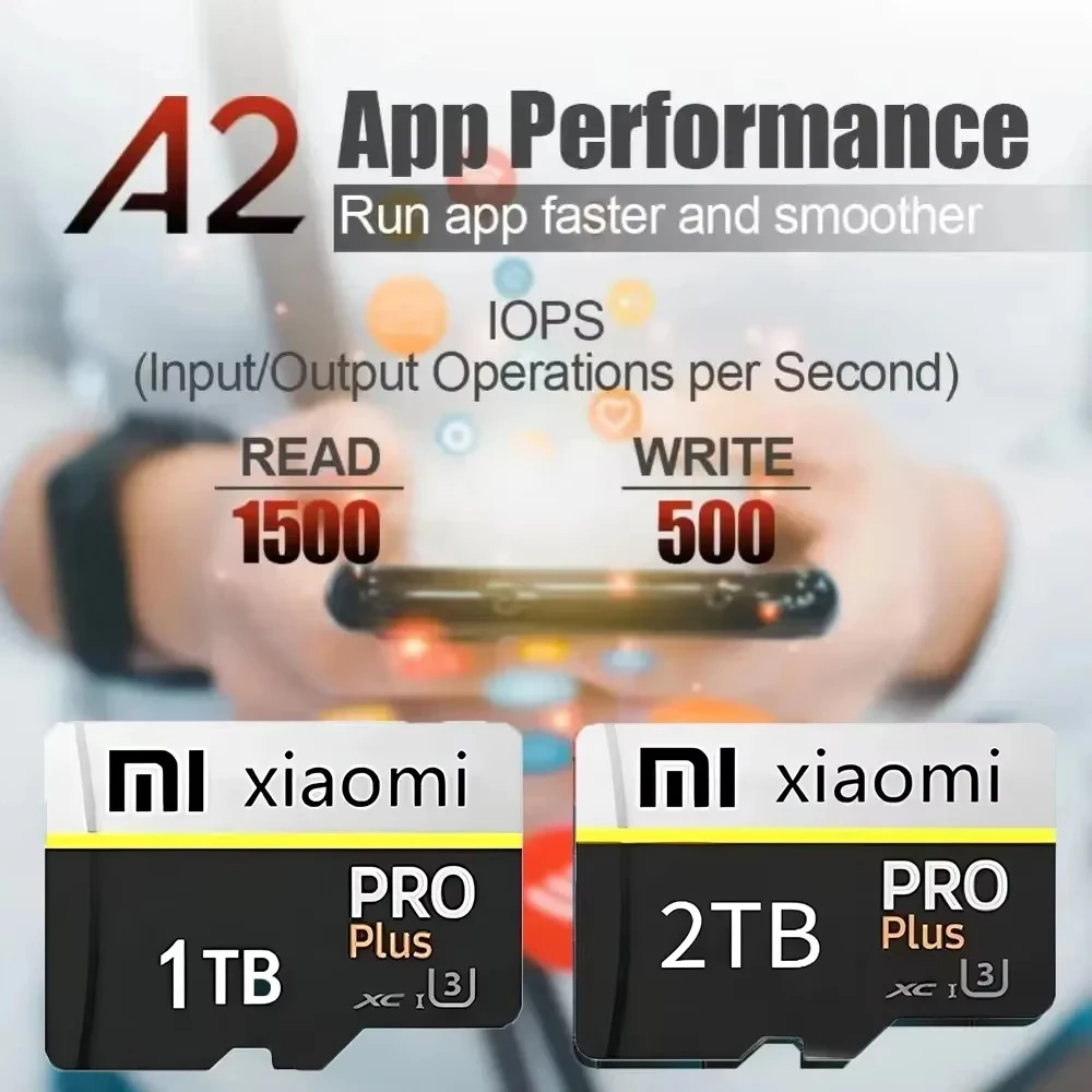 Xiaomi SD 메모리 카드 2TB 1TB 클래스 10 고속 마이크로 TF 카드 1TB 512GB Nintendo Switch PC 스마트 폰 SD 카드 128GB 256GB