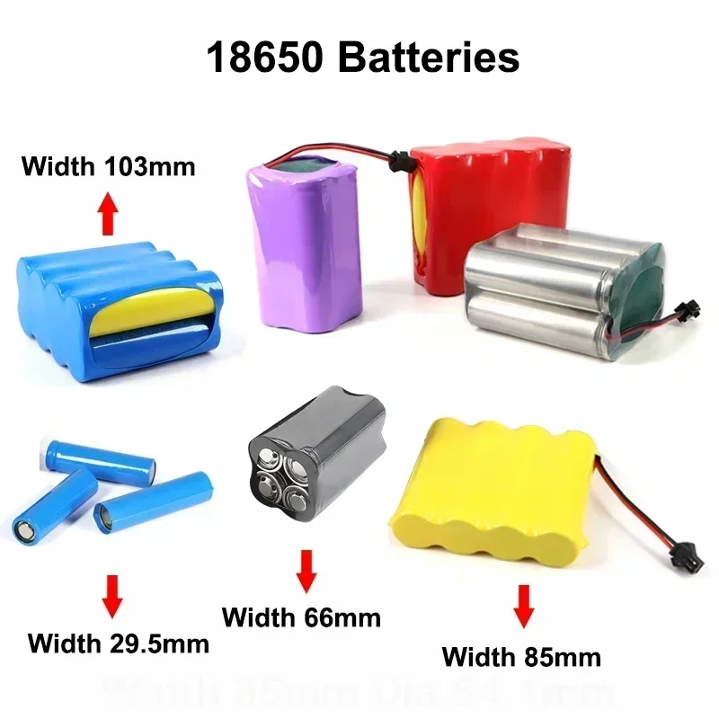 1M PVC 다채로운 폭 7~103mm 열 수축 튜브 18650 Lipo 배터리 팩 절연 필름 랩 리튬 케이스 보호 케이블 슬리브