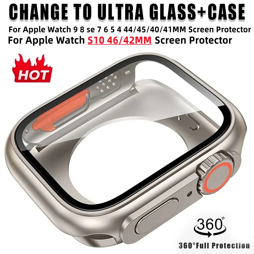 Apple Watch 용 화면 보호기 46mm 45mm 44mm 40 41 42mm 하드 PC 전면 후면 범퍼 케이스 iwatch 10 9 8 7 SE 6 5 Ultra로 변경 title=Apple Watch 용 화면 보호기 46mm 45mm 44mm 40 41 42mm 하드 PC 전면 후면 범퍼 케이스 iwatch 10 9 8 7 SE 6 5 Ultra로 변경 