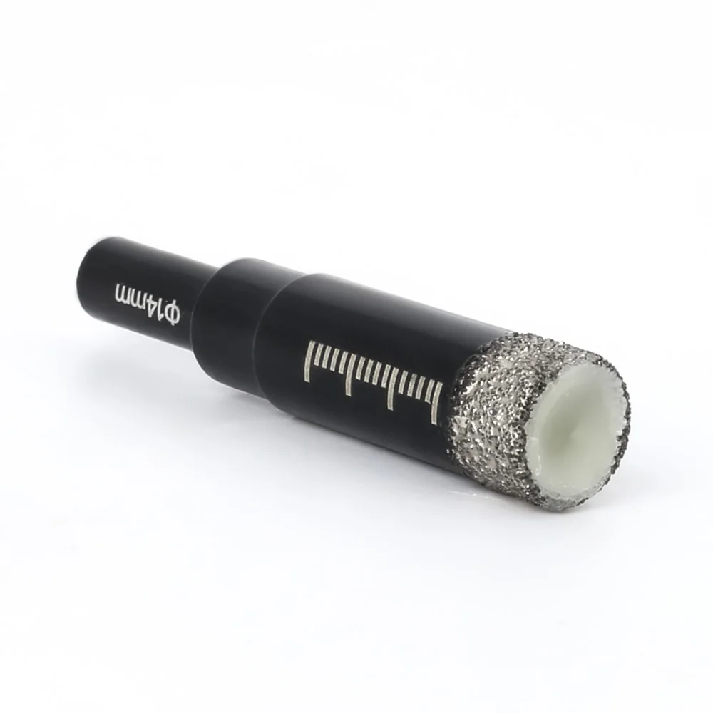 다이아몬드 Brazed 코어 드라이 드릴 비트 1Pc 5-200mm 도자기 타일 대리석 유리 화강암 구멍 컵 톱 커터 액세서리 절단