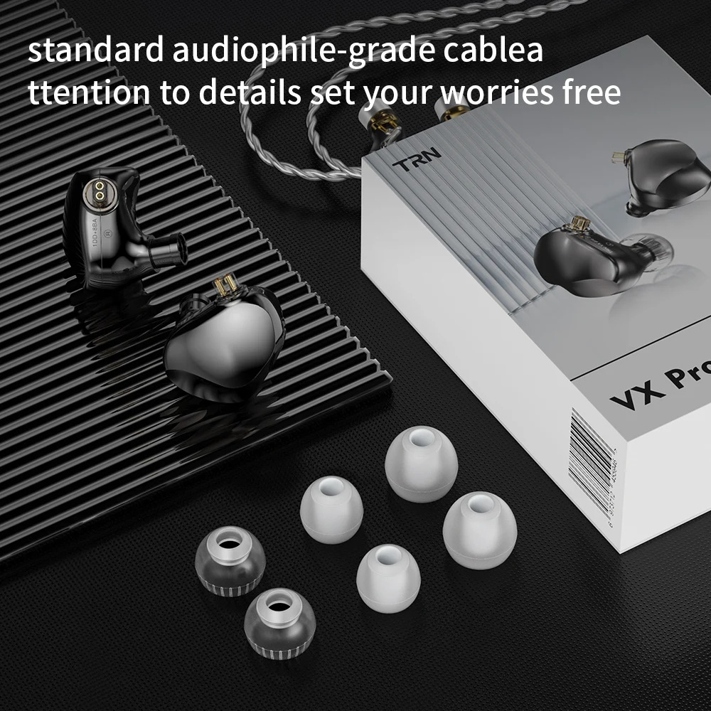새로운 VX Pro + 8BA + 1DD 하이브리드 이어폰 IEM 기술 HIFI 모니터 러닝 헤드폰 이어 플러그 헤드셋