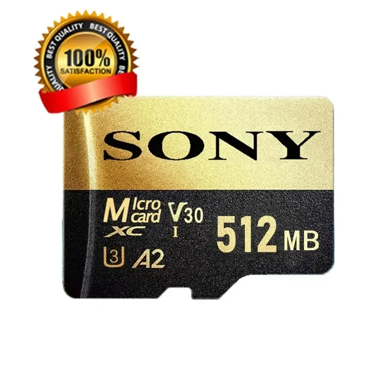 소니 TF 메모리 카드 1 테라바이트 고속 마이크로 SD 카드 128GB 1 테라바이트 512GB 256GB A2 U3 V30 SD TF 플래시 카드 Xiaomi 전화 컴퓨터
