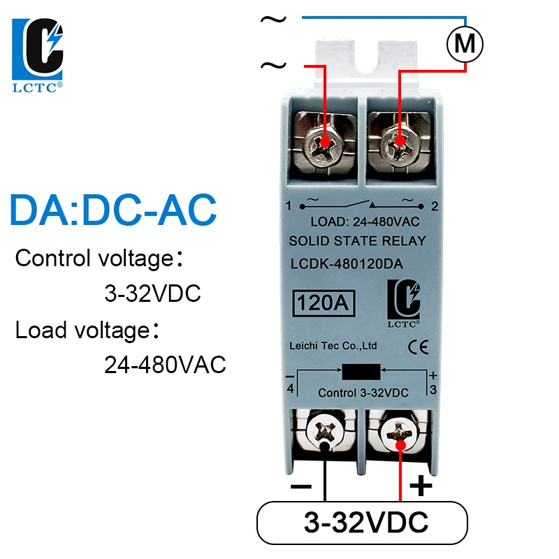 SSR 솔리드 스테이트 릴레이 DIN 레일 릴레이(방열판 포함) 10A 25A 40A 60A 80A 100A 120A DC - AC DC - DC AC - AC 단상 제어