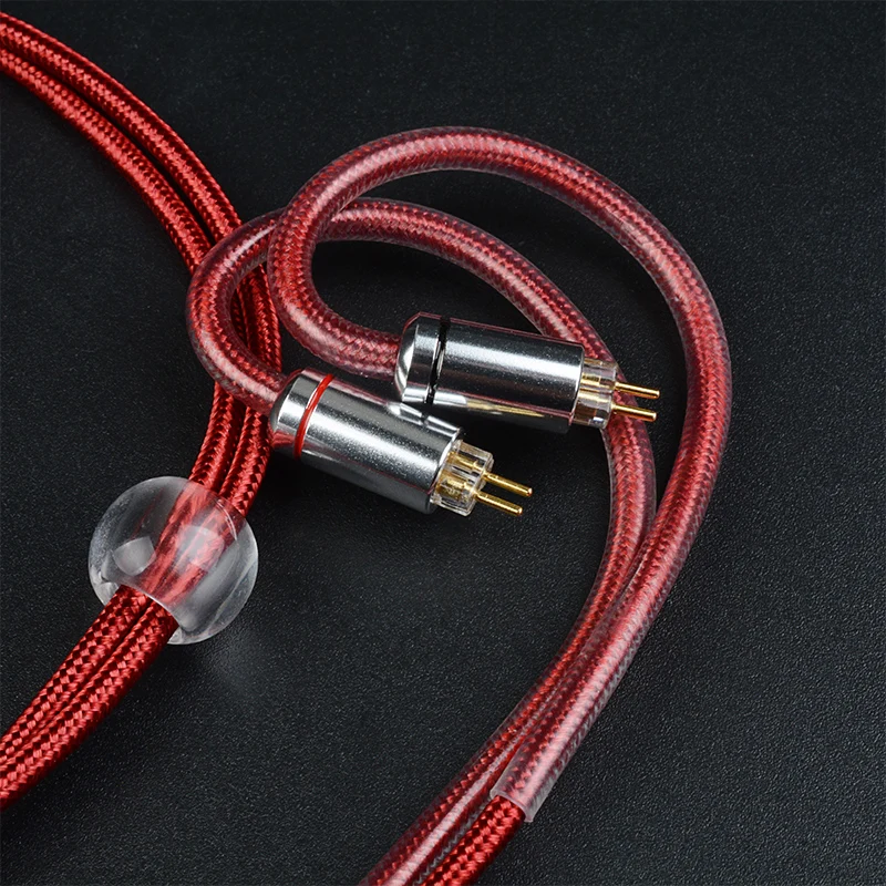 NICEHCK RedAg 4N 순수 실버 HiFi 이어폰 동축 케이블 MMCX QDC 2Pin HOLA Zero KATO Aria LAN Cadenza tangzu fudu CHU II