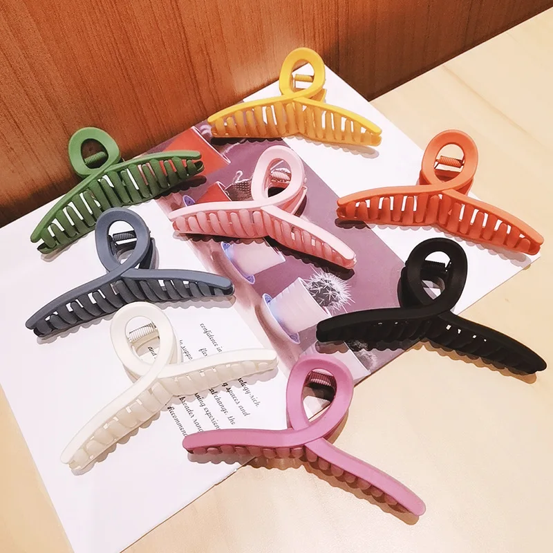 바레트 패션 여성 아크릴 머리 발톱 클립 헤어 액세서리 헤어핀 숙녀 헤어 그립 모자를 쓰고 있죠 소녀 장식품 크랩 밴드