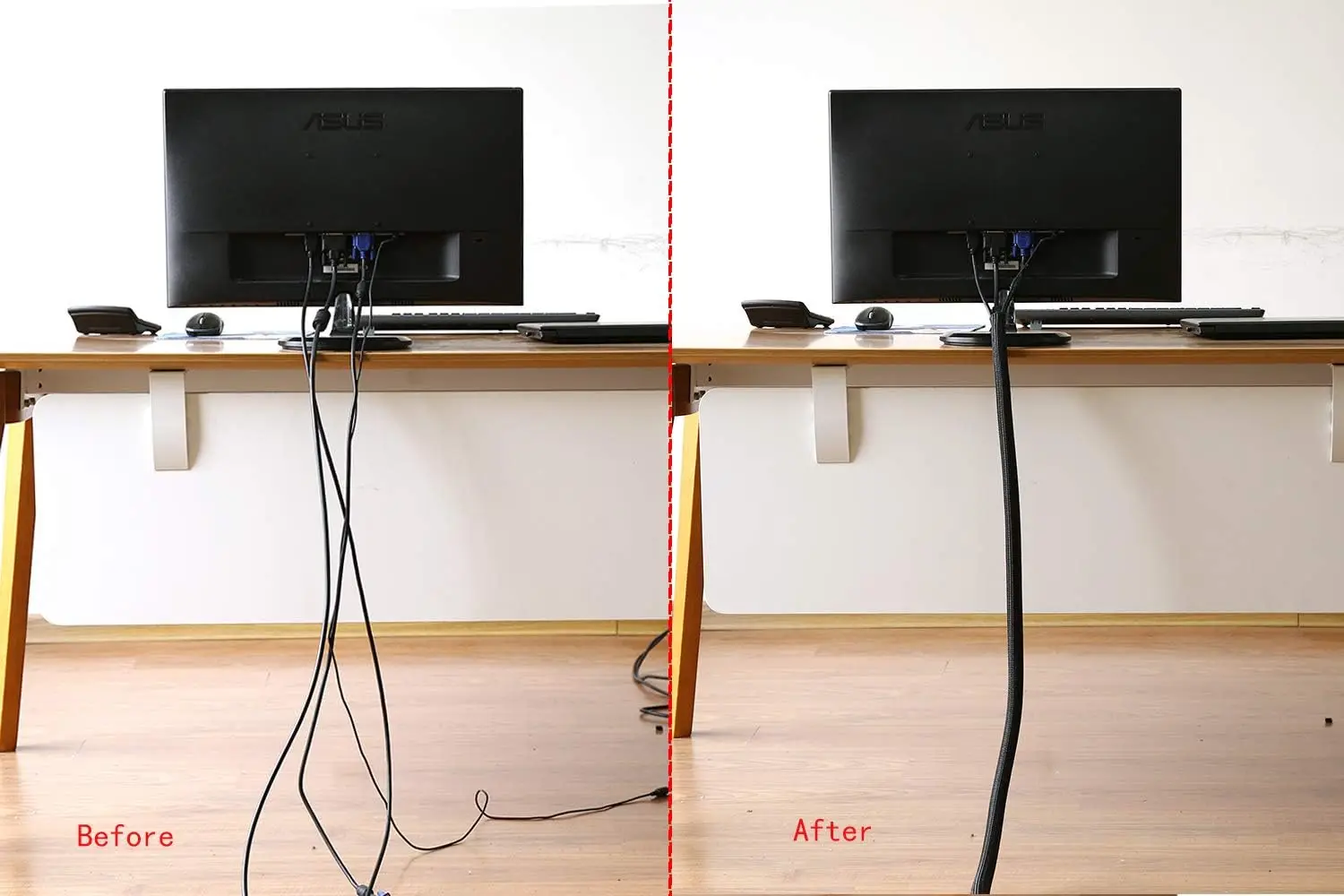 케이블 슬리브 분할 슬리브, USB 케이블 전원 코드, 오디오 비디오 케이블, TV 컴퓨터, 가정용 자동, 코드 보호기