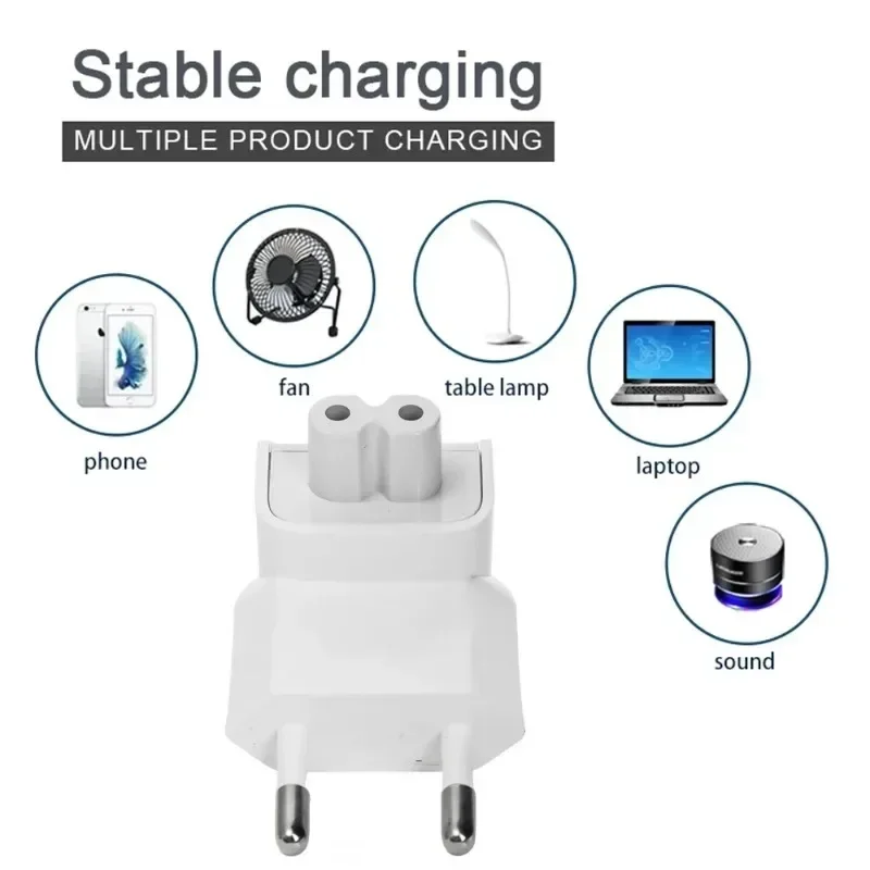 5/1Pack EU AC 전원 벽 플러그 오리 헤드 Apple MacBook iPad Pro 공기 어댑터 충전기 고속 충전 노트북 변환기 어댑터