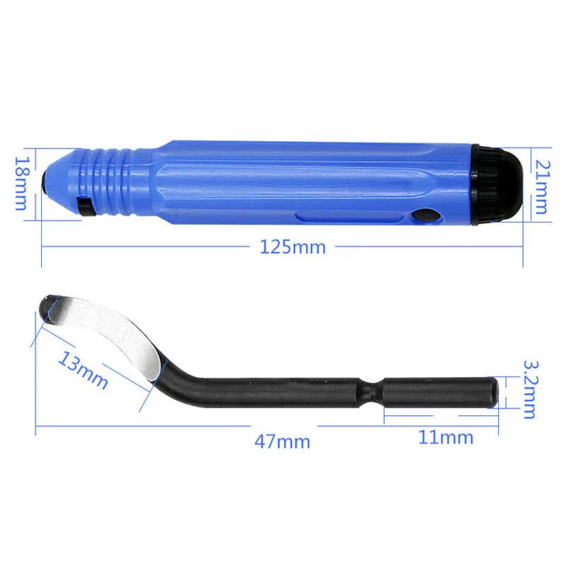 3D 프린터 트리밍 나이프 스크레이퍼 PLA PETG 재료 필라멘트 모델 트리밍 장치 10pcs 디버링 블레이드가있는 3D 프린터 도구