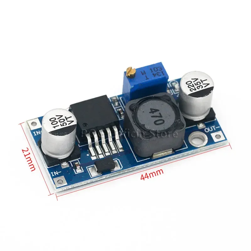 LM2596s DC-DC 스텝 다운 전원 공급 장치 모듈 3A 가변 스텝 다운 모듈 LM2596 전압 조정기 24V 12V 5V 3V