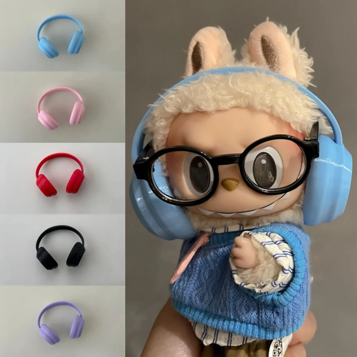 Labubu 액세서리: 17cm Labubu 패션 이어폰 액세서리 10cm 면 인형 이어폰 마카롱 컬러 인형 이어폰 title=Labubu 액세서리: 17cm Labubu 패션 이어폰 액세서리 10cm 면 인형 이어폰 마카롱 컬러 인형 이어폰 