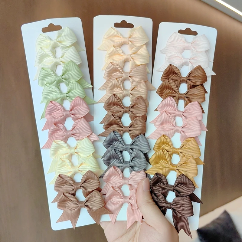 10 개/대 귀여운 소녀를위한 솔리드 BB 헤어 클립 리본 Bowknots 부티크 바레트 헤어핀 모자를 쓰고 있죠 헤어 액세서리 선물 title=10 개/대 귀여운 소녀를위한 솔리드 BB 헤어 클립 리본 Bowknots 부티크 바레트 헤어핀 모자를 쓰고 있죠 헤어 액세서리 선물 