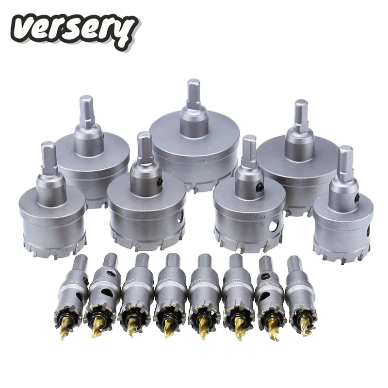 1PC 12-300mm TCT 홀쏘 초경 팁 코어 드릴 비트 커터 공구 (스테인리스 스틸 플레이트, 철, 금속, PVC 오프너용) title=1PC 12-300mm TCT 홀쏘 초경 팁 코어 드릴 비트 커터 공구 (스테인리스 스틸 플레이트, 철, 금속, PVC 오프너용) 
