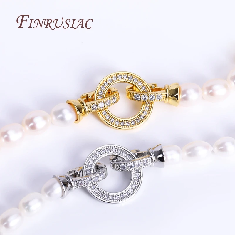 18K 금도금 커넥터 클래스프 팔찌 목걸이 제작용, 쥬얼리 DIY 액세서리용 클래스프, 엔드 클래스프