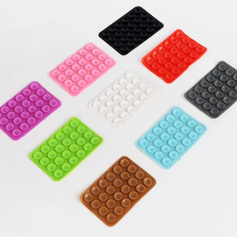 실리콘 휴대 전화 고정 흡입 컵 자동차 장착 브래킷 전화 케이스 범용 안티 슬립 흡입 컵