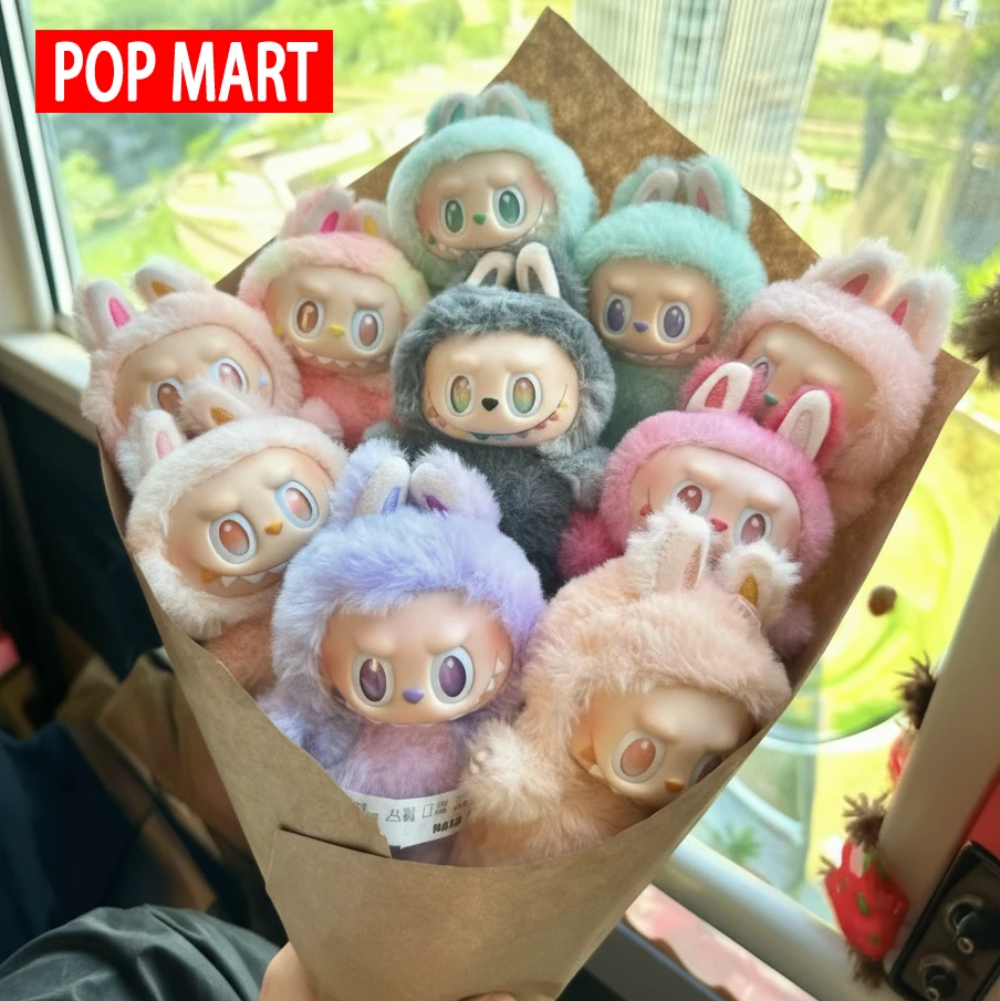 라부부 인형 - 완벽한 선물 - 마카롱 색상, 100% 정품. 어린이, 가족, 친구들에게 완벽한 선물입니다.