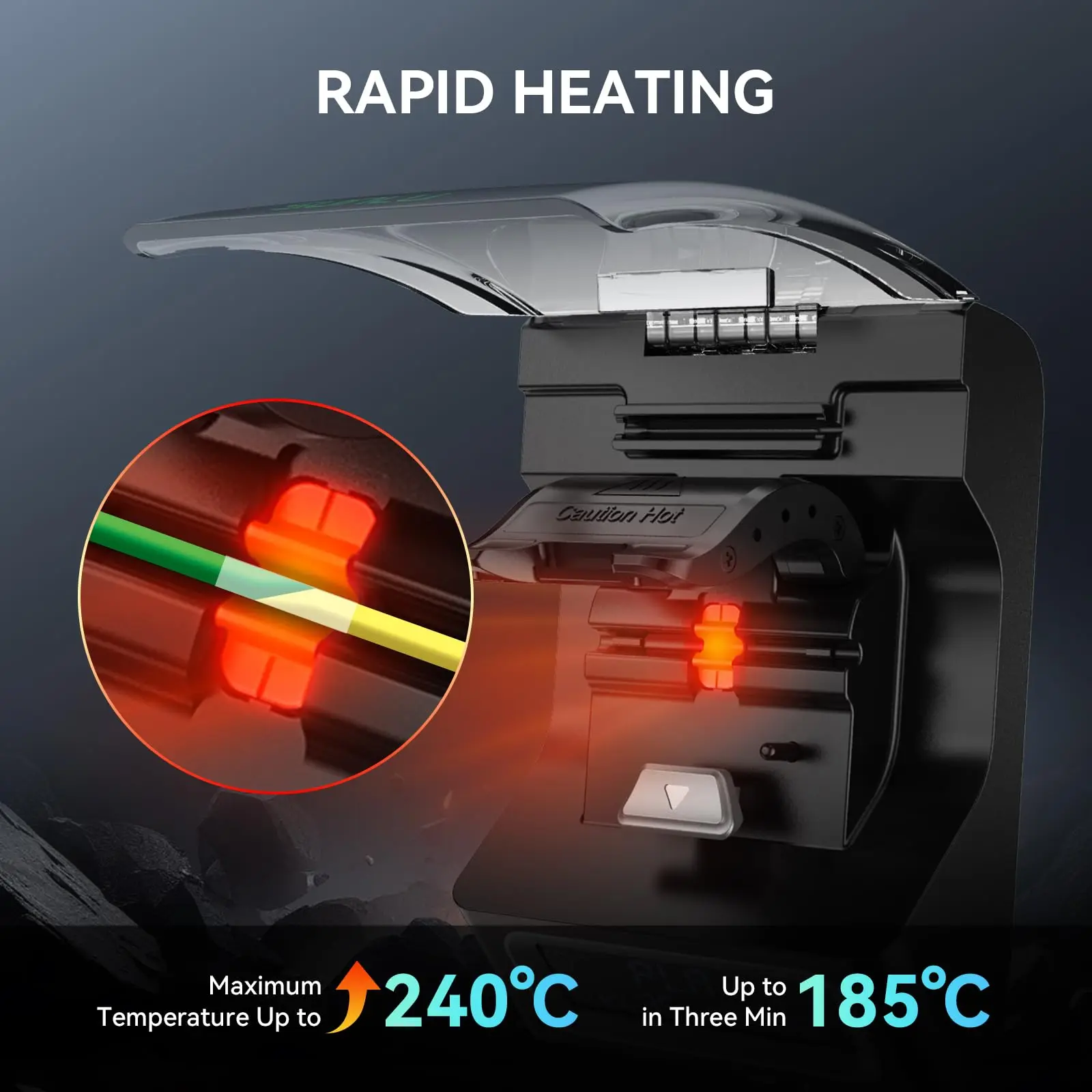 FC01 용 SUNLU 필라멘트 커넥터 PLA PETG ABS TPU 용 1.75mm 필라멘트 간편한 연결 모든 3D 프린터 필라멘트 200Pcs PTFE 슬리브